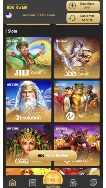BDG Slot Games