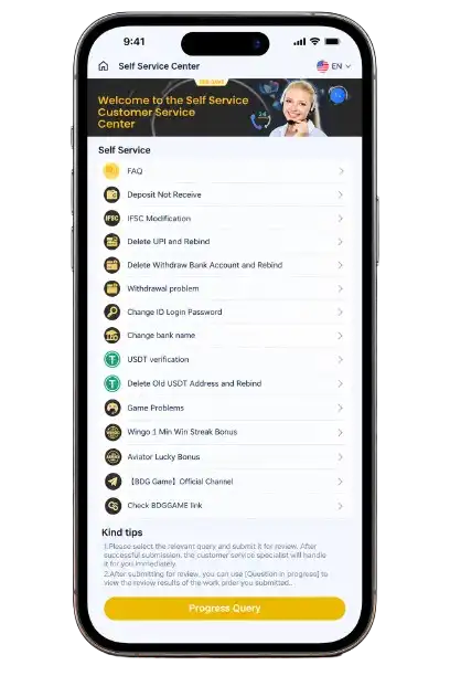 BDG Game Customer Support